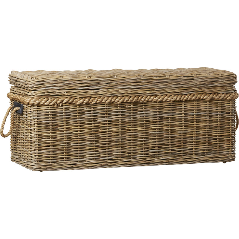 Sand & Stable Kent 3 Piece Wicker Trunk Set & Reviews Wayfair